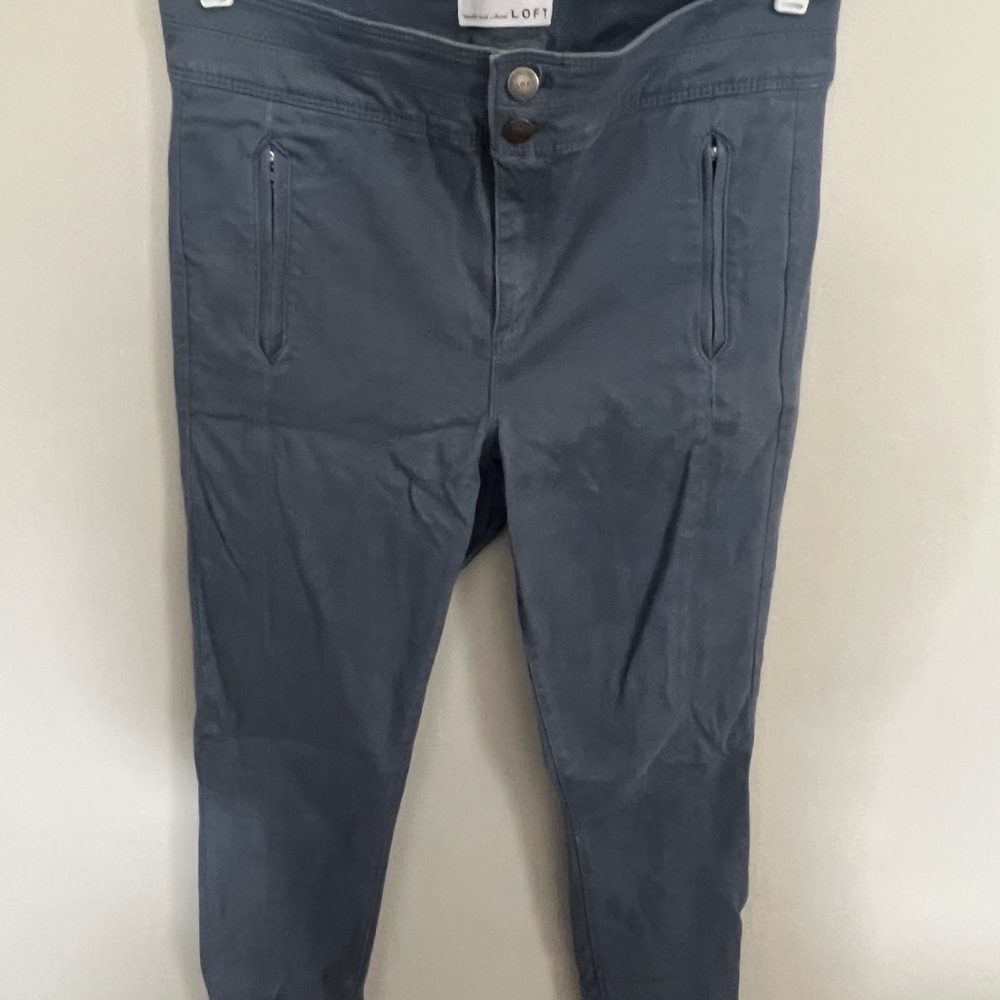 LOFT Women's Slate Cropped Pants